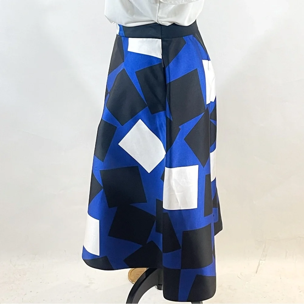 Lane Bryant Geometric A-Line Skirt - Picture 7 of 12